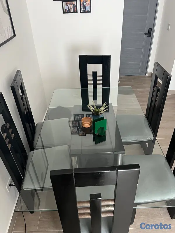muebles y colchones - COMEDOR DE 6 SILLAS 2