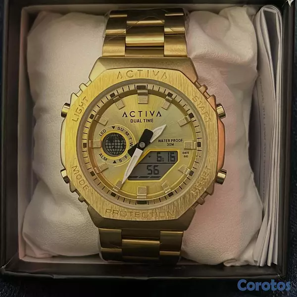 joyas, relojes y accesorios - Reloj Activa X Invicta Analogo-Digital movimiento  2