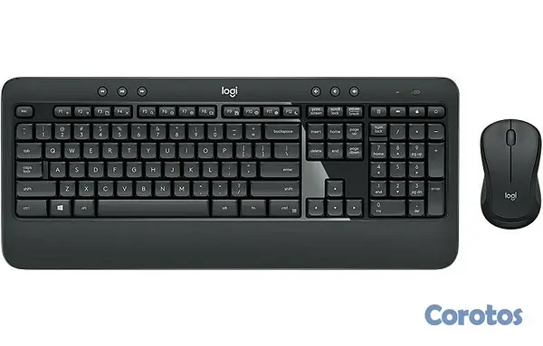 computadoras y laptops - TECLADO MOUSE LOGITECH MK540 ESPAÑOL USB WIRELESS RECEIVER 2.4GHZ WIRELESS 2