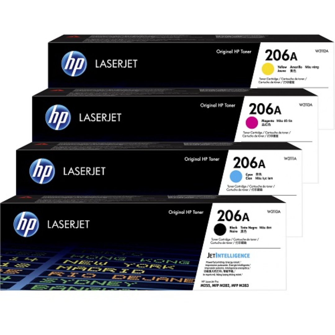 impresoras y scanners - ESPECIAL DE TONER HP 206 ORIGINALES EN TODOS LOS COLORES  0