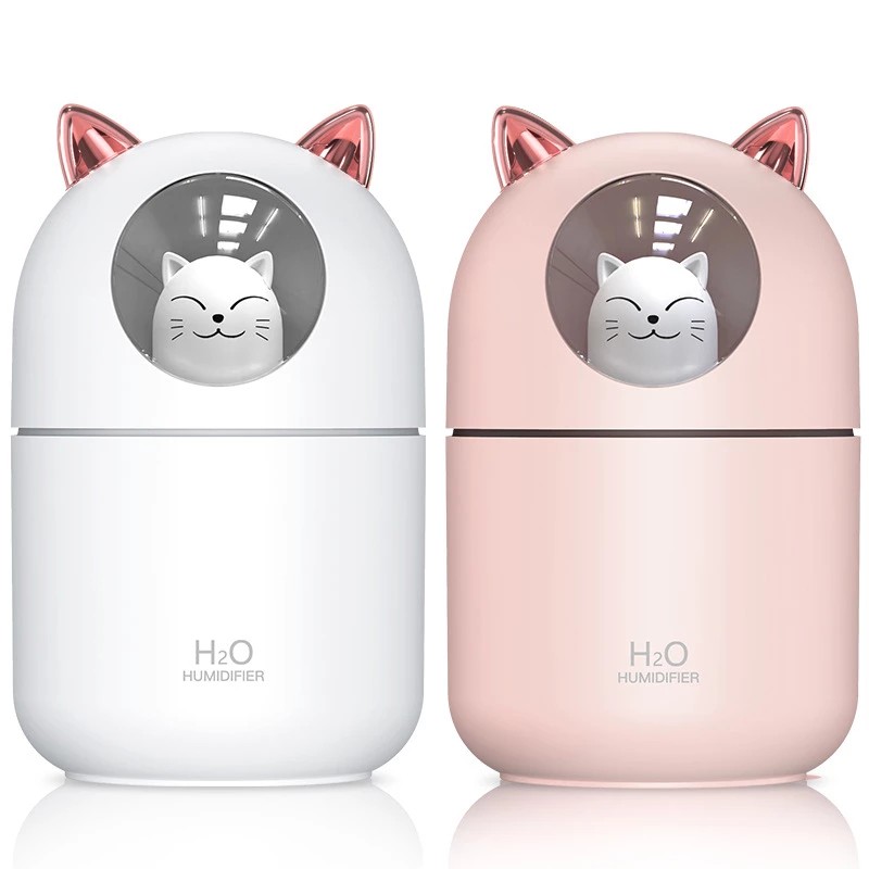 otros electronicos - Humidificador  aromaterapia difusor de aceite con USB, purificador de aire 300ML 3