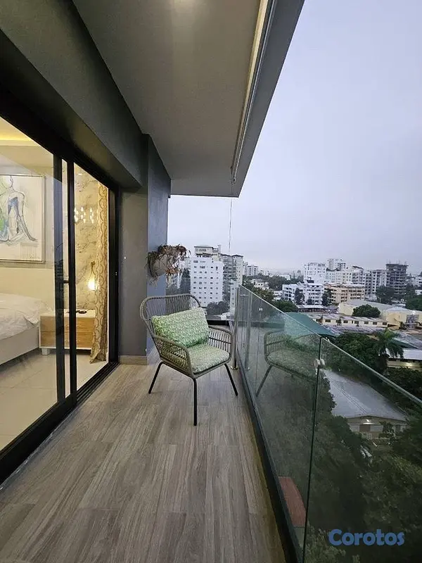 casas - Apartamento piso alto en Santiago  2