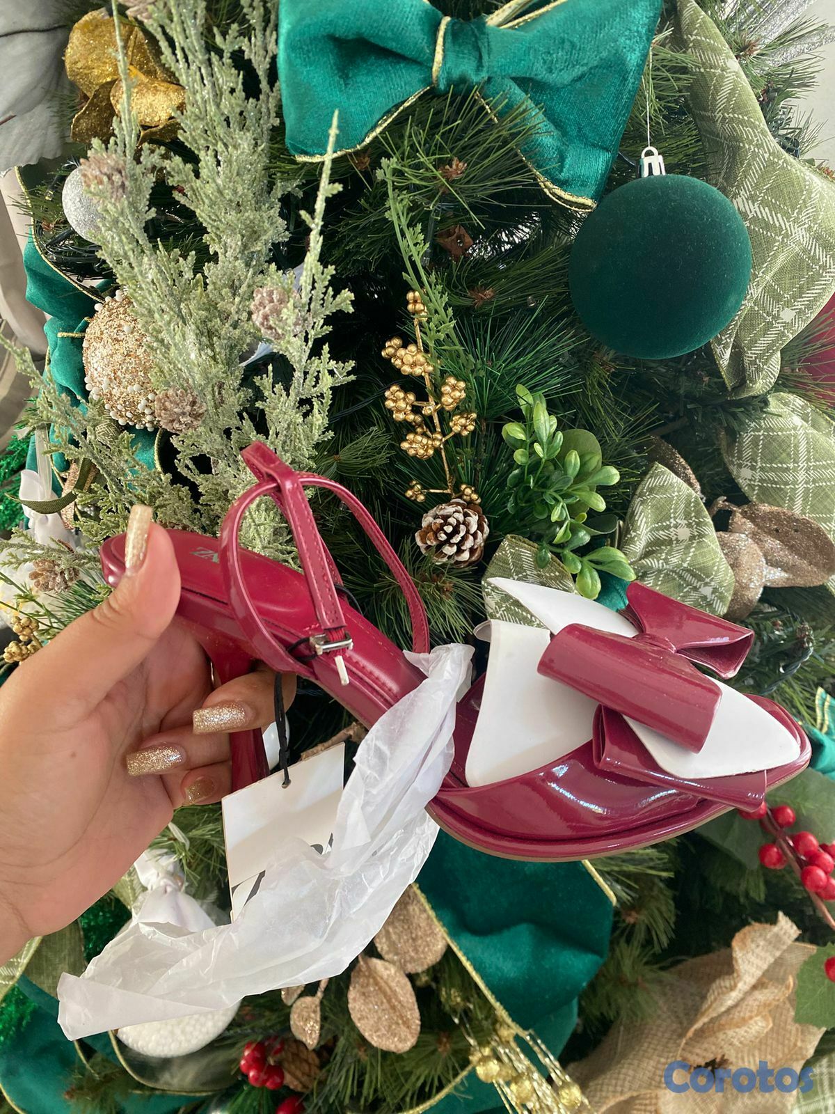 zapatos para mujer - zapatillas rojas 1