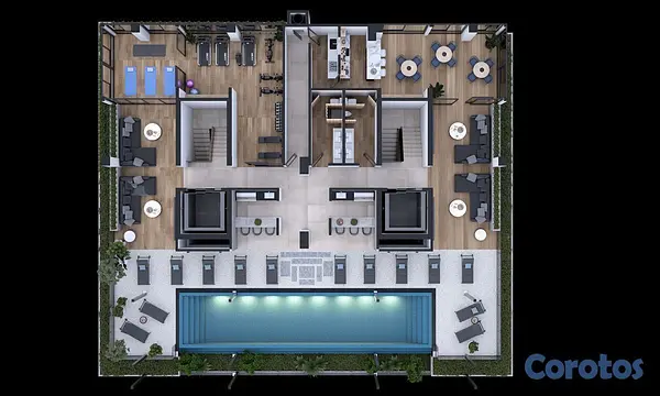 apartamentos - Residencia con servicio Icono, apto 2B, septiembre 3