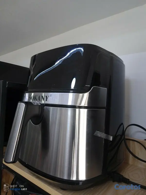 electrodomesticos - Freidora de aires air fryer digital de 8 litros smart wifi y app tuya smart  6