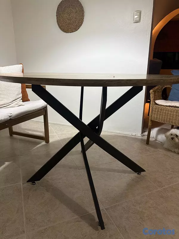 cocina - comedor en madera y Hierro en buen estados 3