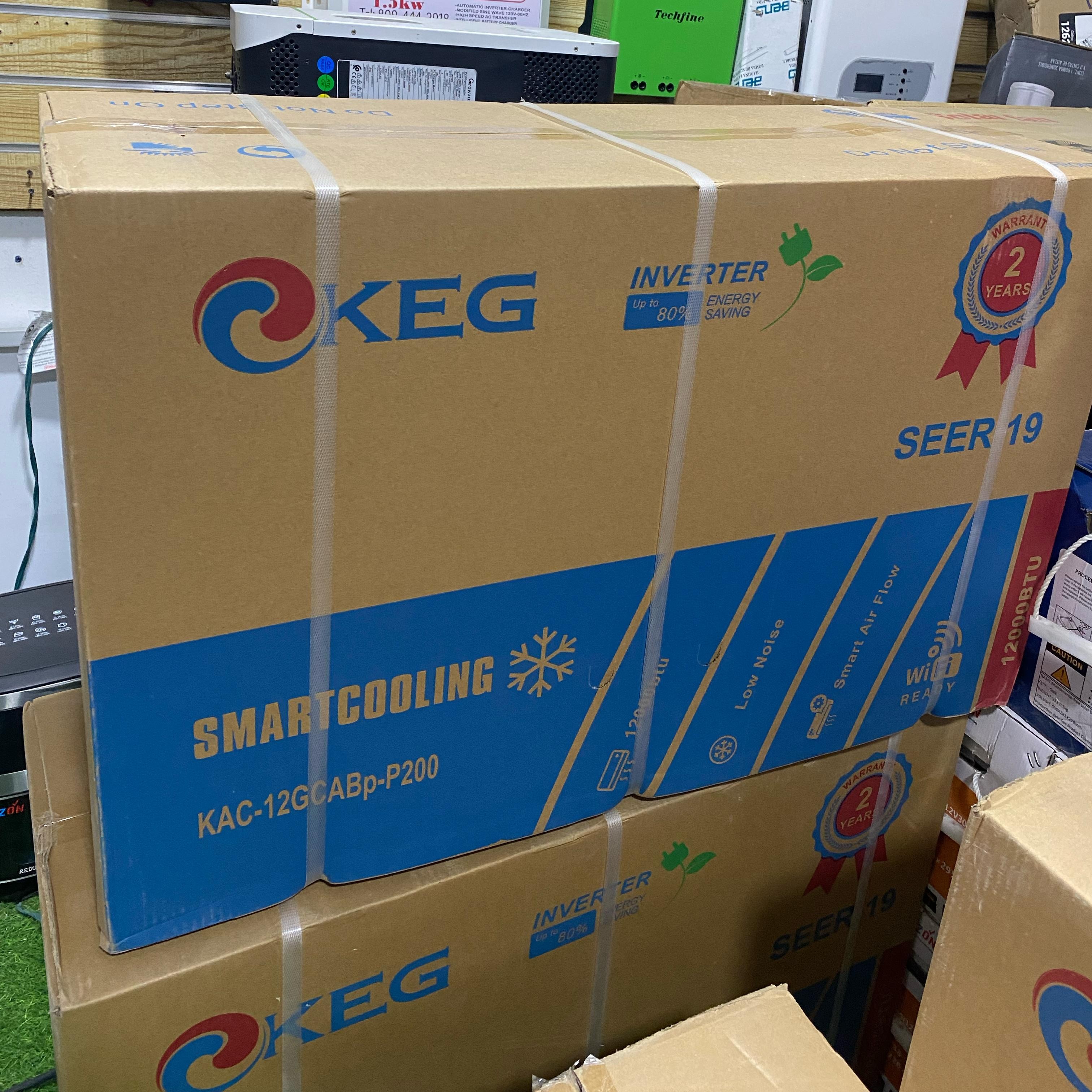 aires acondicionados y abanicos - Aires acondicionados inverter de 12 mil BTU eficiencia 19 sistema ECO  0