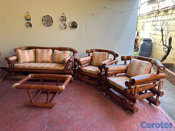 muebles y colchones - Mueble bambú de OPORTUNIDAD!!!  2