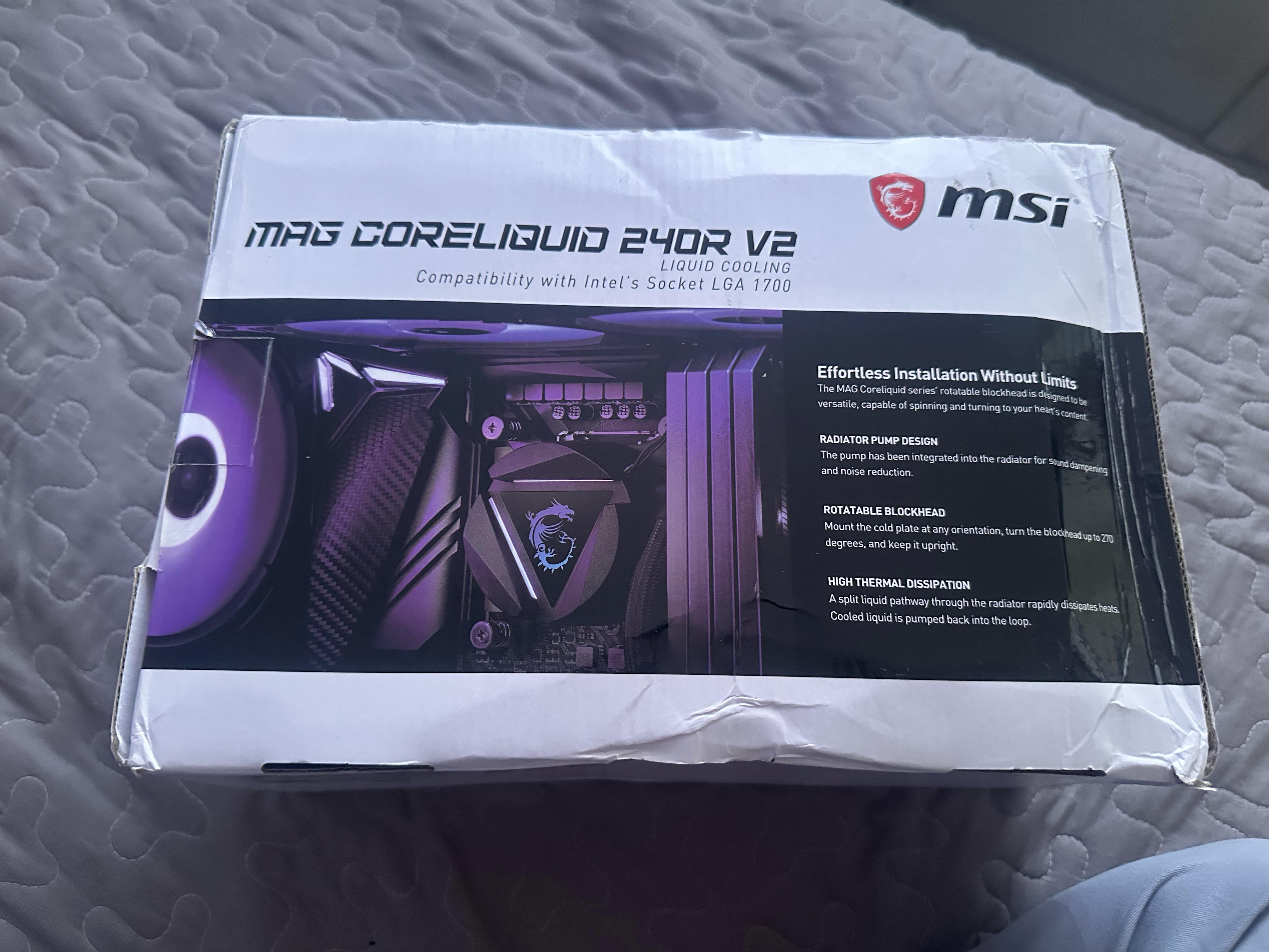 computadoras y laptops - ENFRIAMIENTO LIQUIDO DE MSI 2