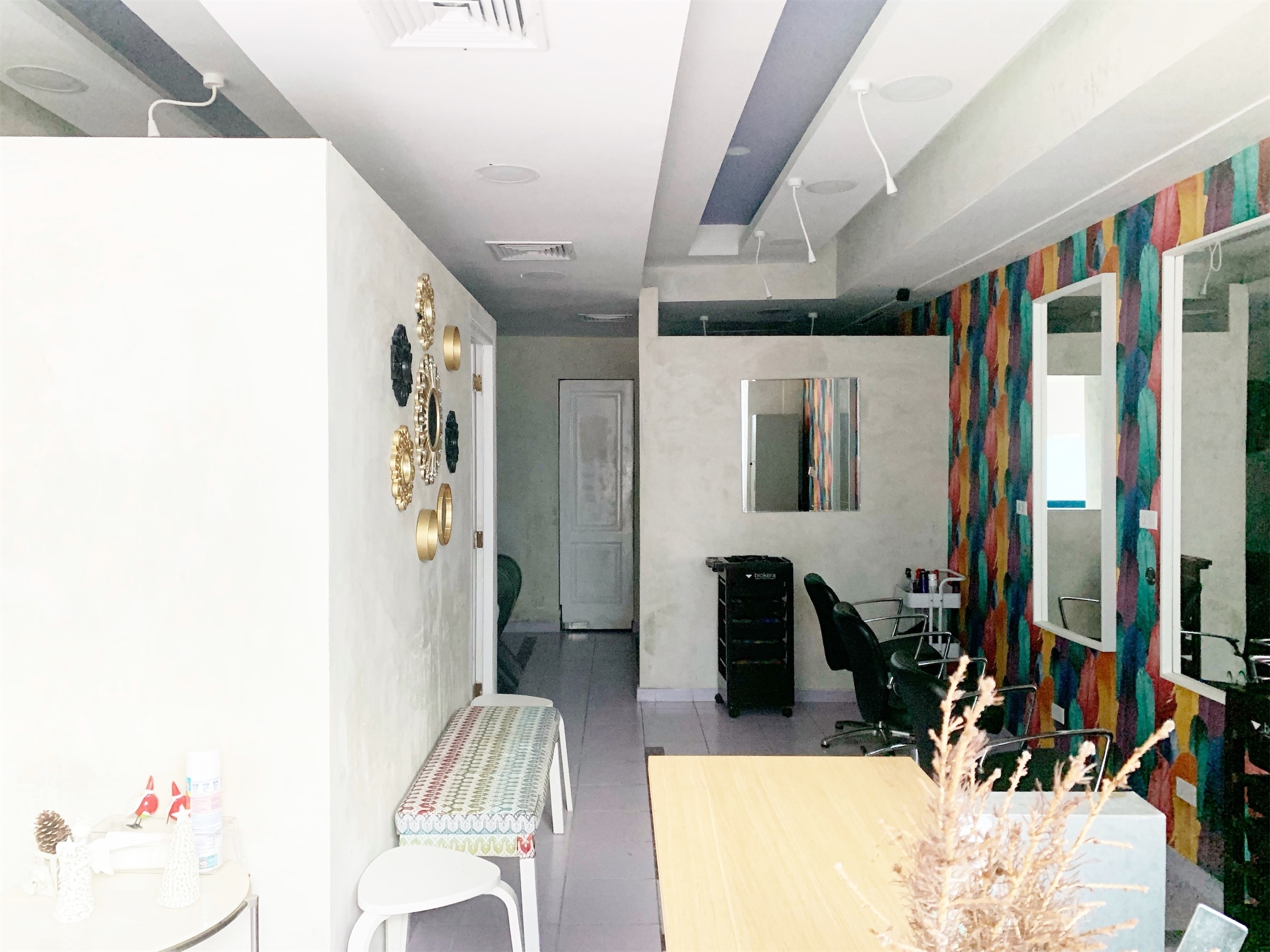 oficinas y locales comerciales - Local amoblado para salón Piantini 1