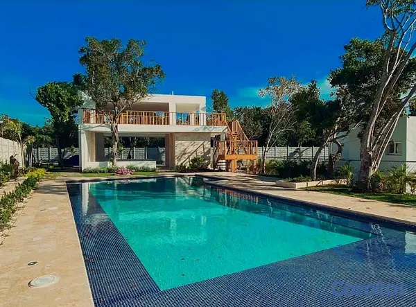 casas - se vende Villas lista  en bavaro, 3 habitaciones 2.5 baños  9