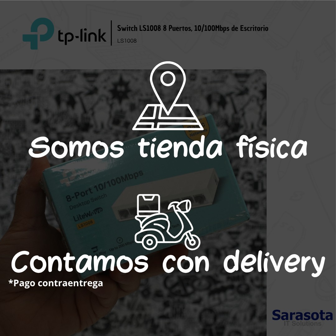 accesorios para electronica - TP-Link Switch de 8 puertos LS1008  2