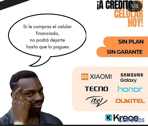 celulares y tabletas - celulares fiao y con todos el dinero todos califican con krece 7