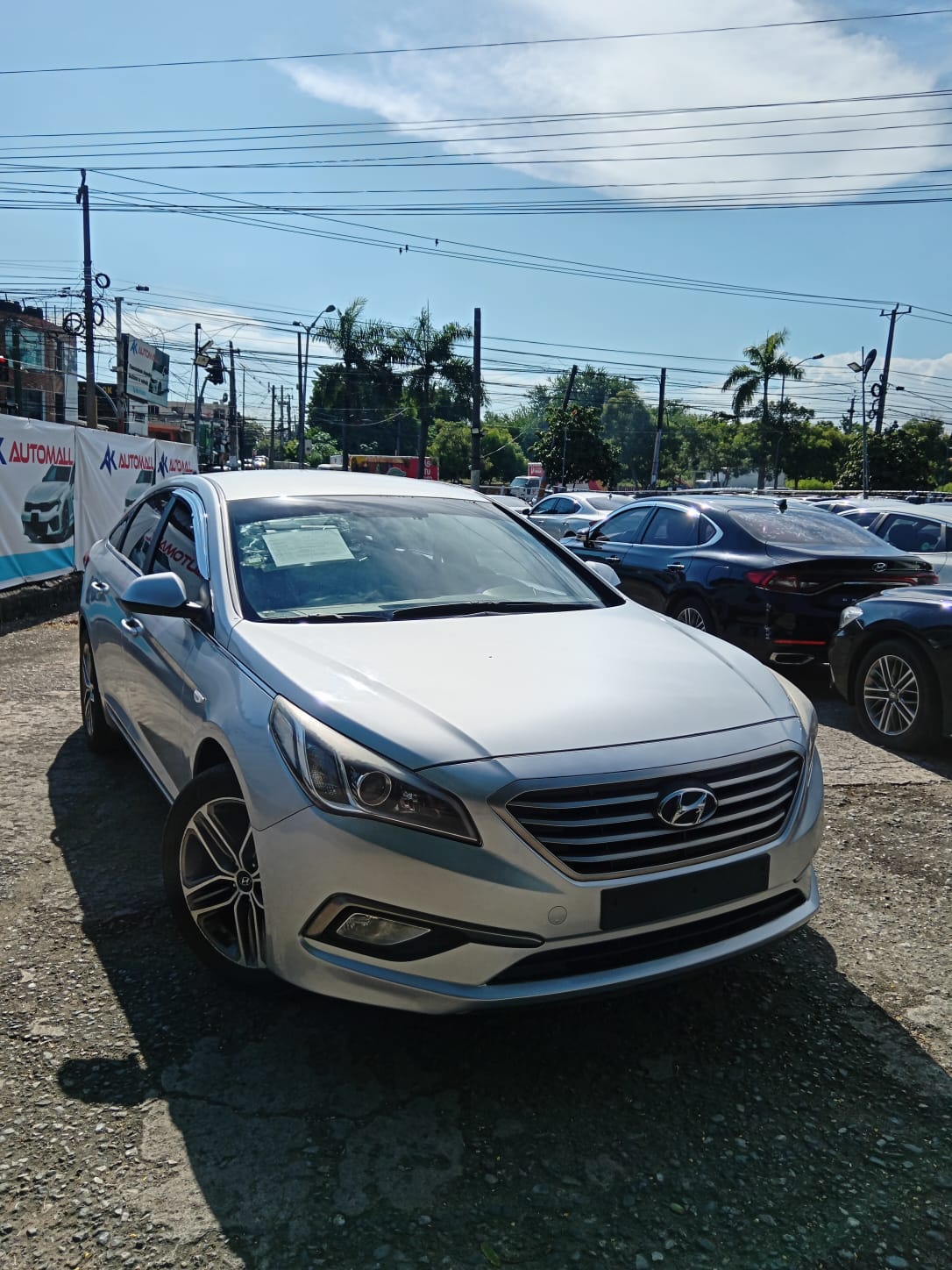 carros - HYUNDAI SONATA LF 2016 GRIS MECANICO 2