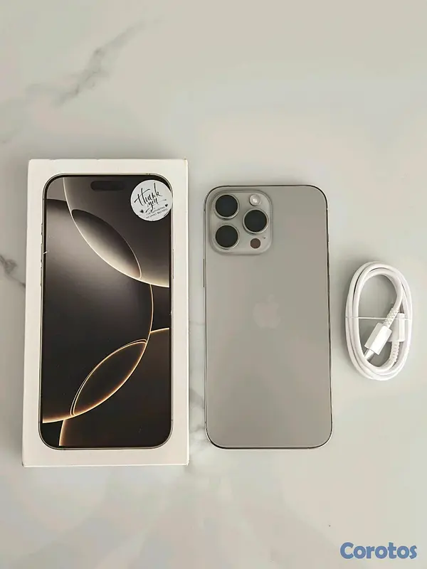 celulares y tabletas - Iphone 16 Pro Max 256GB 4