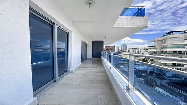 apartamentos - Alquiler apartamento con Línea Blanca y vista al Mar  - Sector Naco, D.N. 2