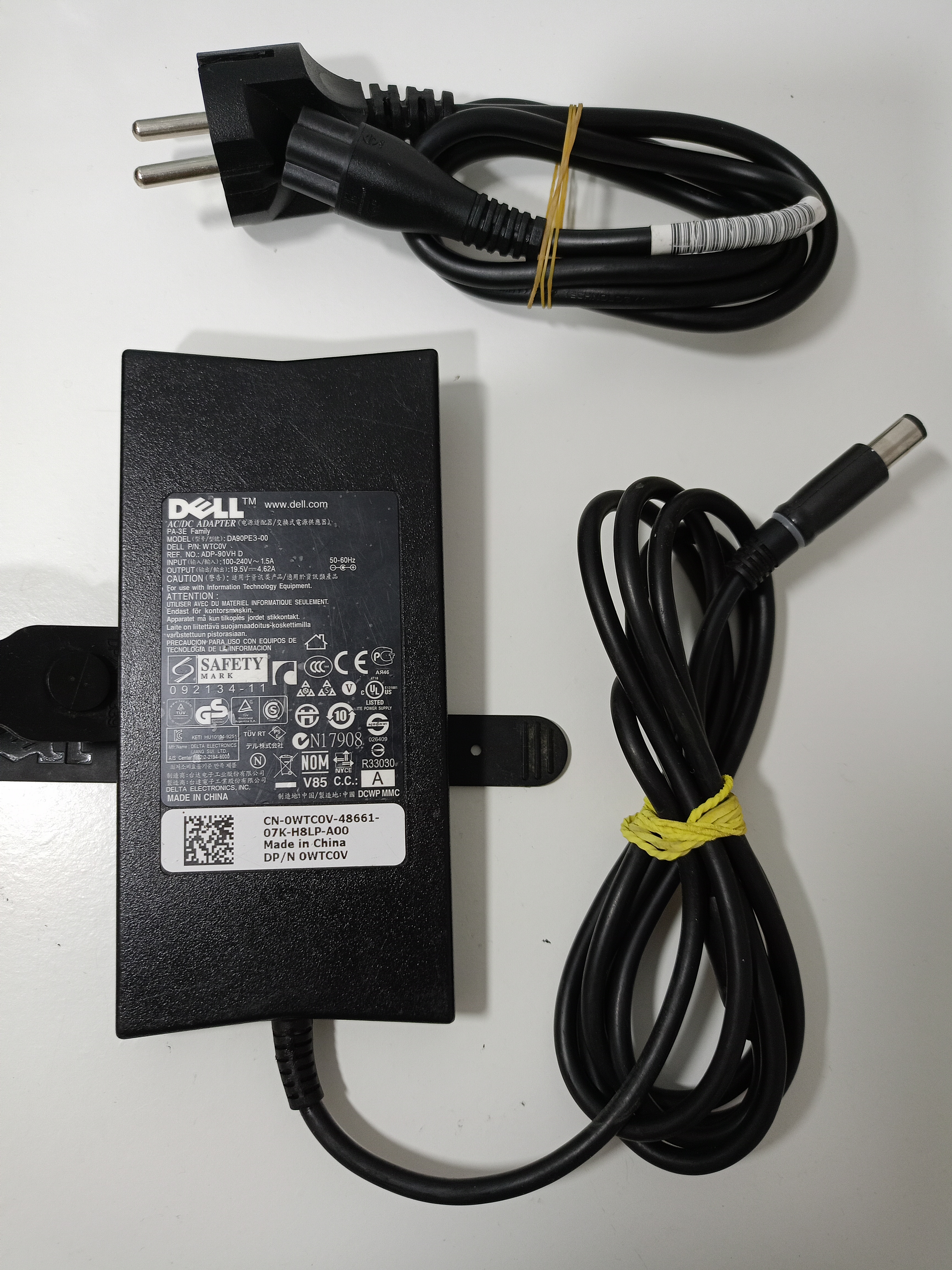 computadoras y laptops - Cargador dell 19.5 90w 3