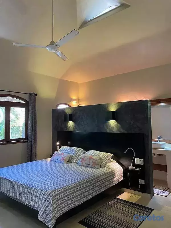 casas vacacionales y villas - Las Terrenas - Samaná, Casa moderna amueblada con piscina privada 9
