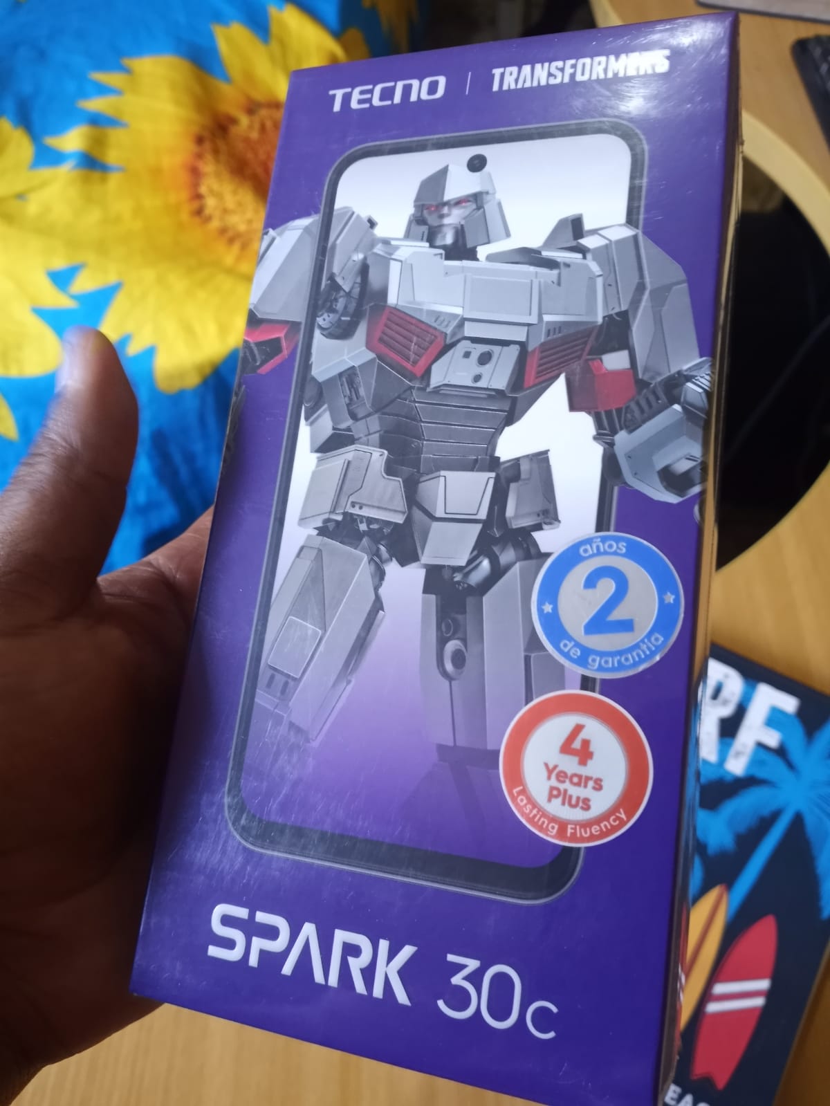celulares y tabletas - Spark 30c 128gb, 8gb de Ram azul nuevo con su caja  0
