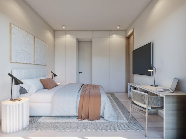 apartamentos - Proyecto en venta Punta Cana #24-280 un dormitorio, balcón, ascensor, piscina.
 4