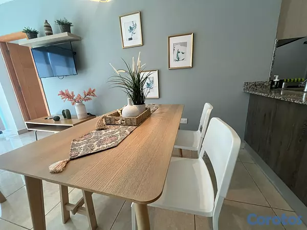 apartamentos - Apartamento en Alquiler en Naco Amueblado de UNA H 8