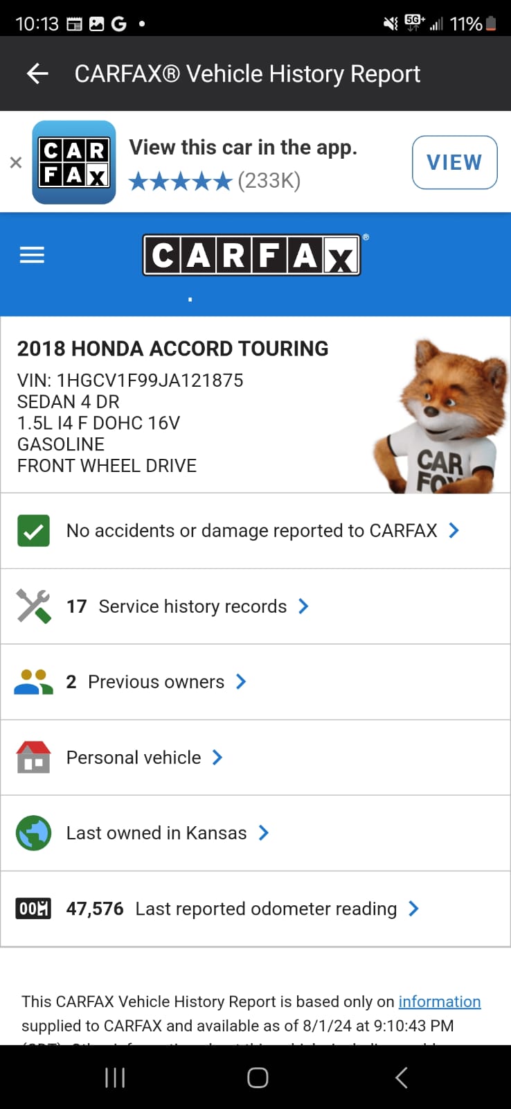 carros - Honda accord touring 2018  7