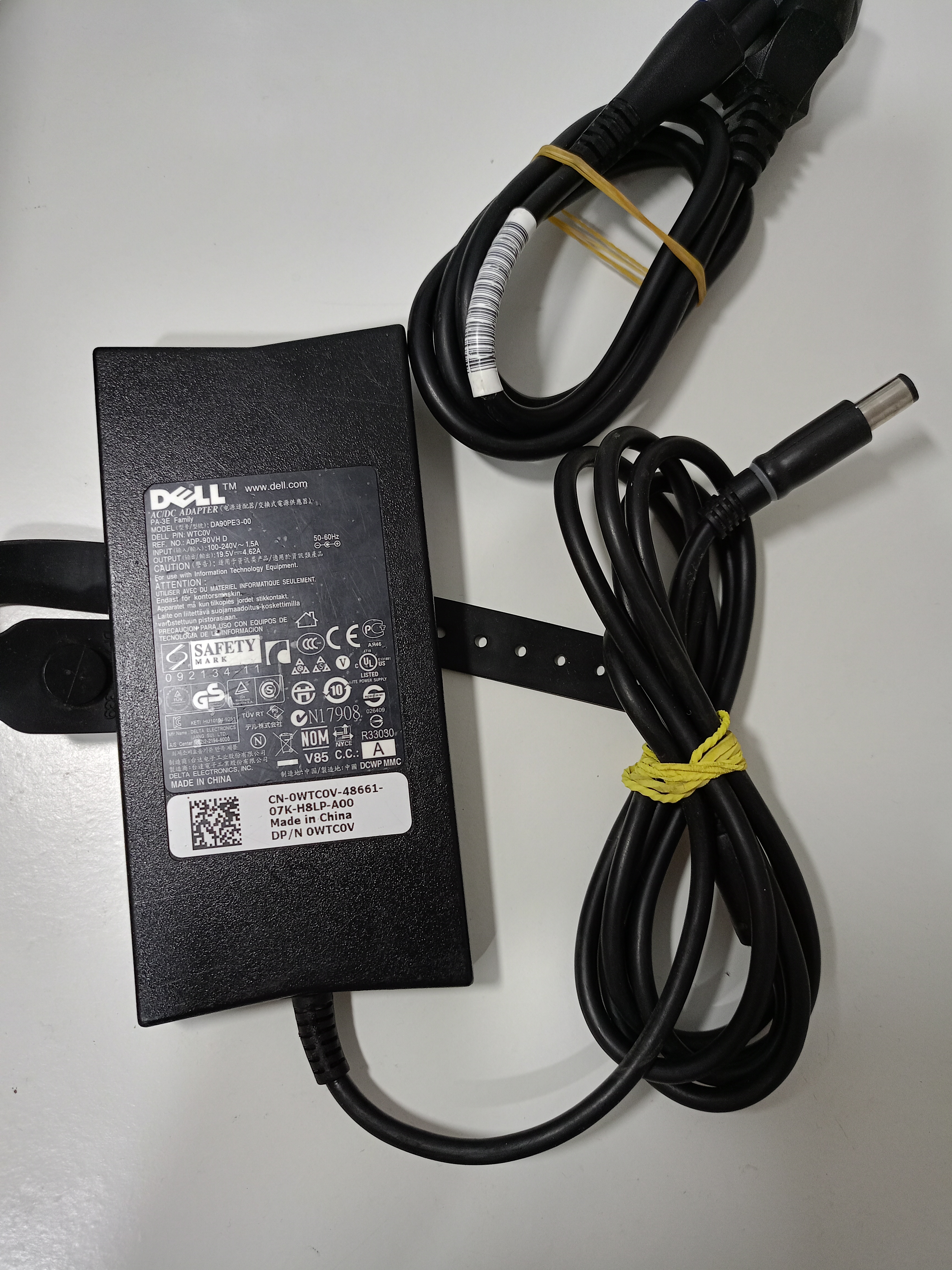 computadoras y laptops - Cargador dell 19.5 90w 4