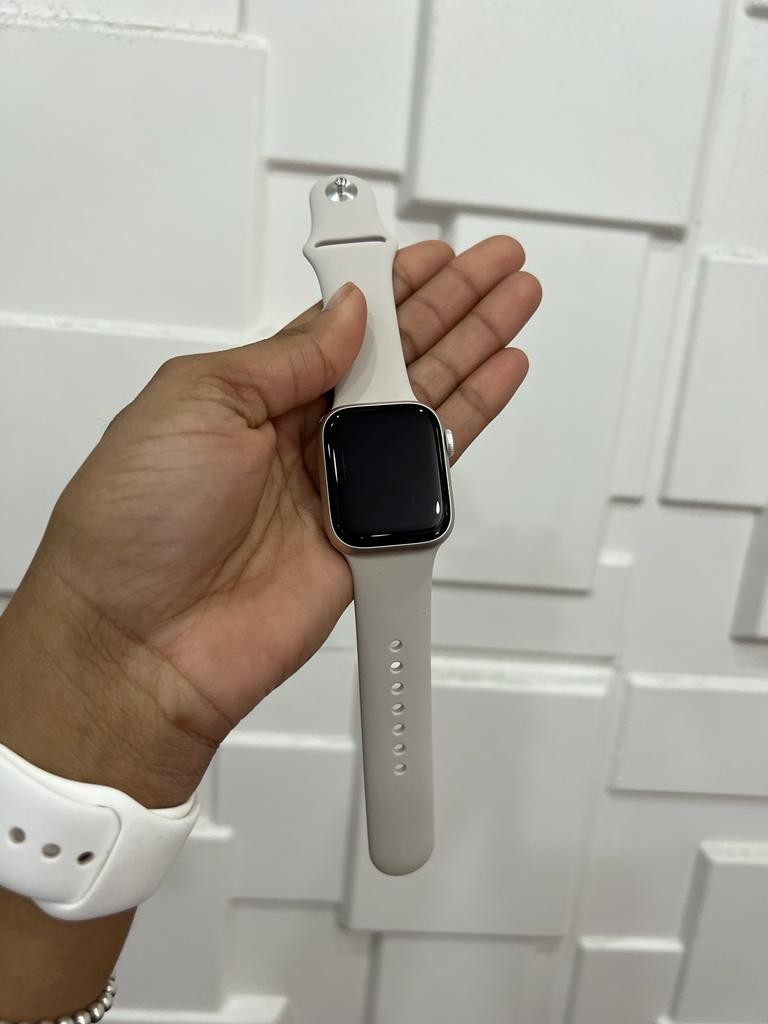 otros electronicos - Apple Watch Serie 8 41mm Starlight Suelto 0