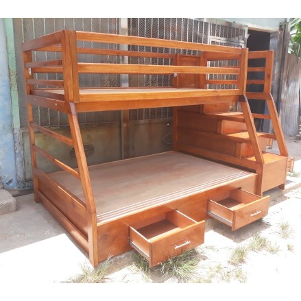 cocina - Camarote de dos niveles con escalera y gavetas 3