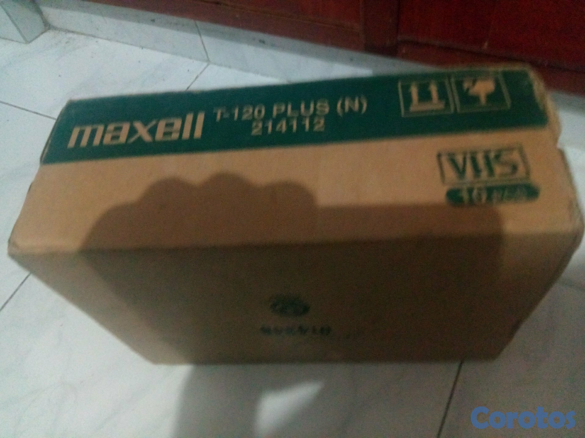 consolas y videojuegos - Cinta de Video VHS T-120 Maxell  1