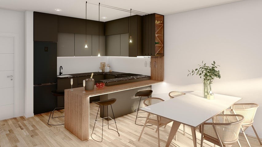apartamentos - Proyecto en venta Punta Cana  #23-1552 dos dormitorios, amplias áreas sociales.
 4
