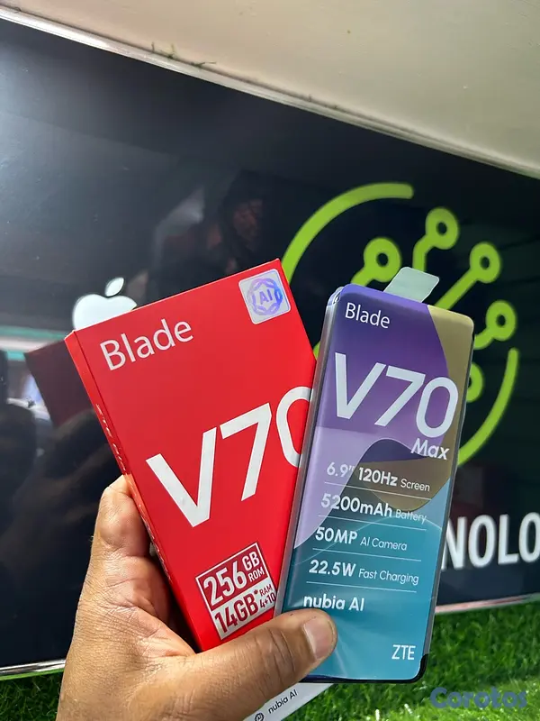 celulares y tabletas - ZTE balde v70 256GB 4