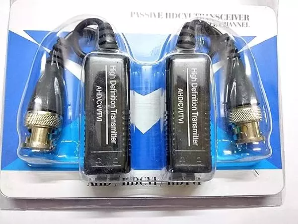 accesorios para electronica - Transceiver pasivo HDCVI Cámara CCTV de un solo canal Balun de vídeo para AHD/CV 2