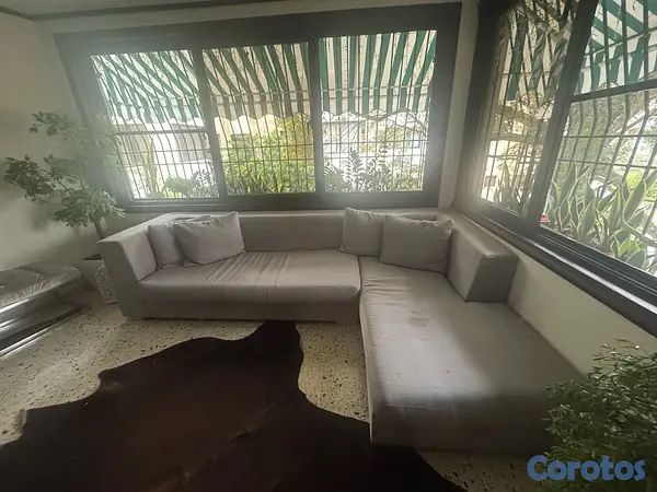 muebles y colchones - mueble seccional con sus cojines  6