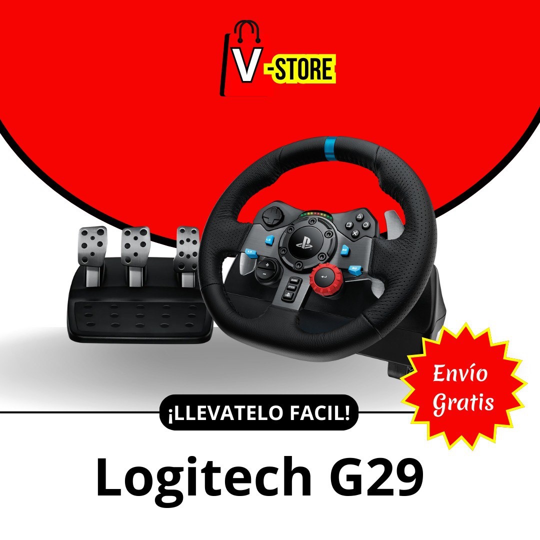 consolas y videojuegos - Te presentamos el Logitech G29, disponible para ti ✅  



¡Vive la emoción como  2