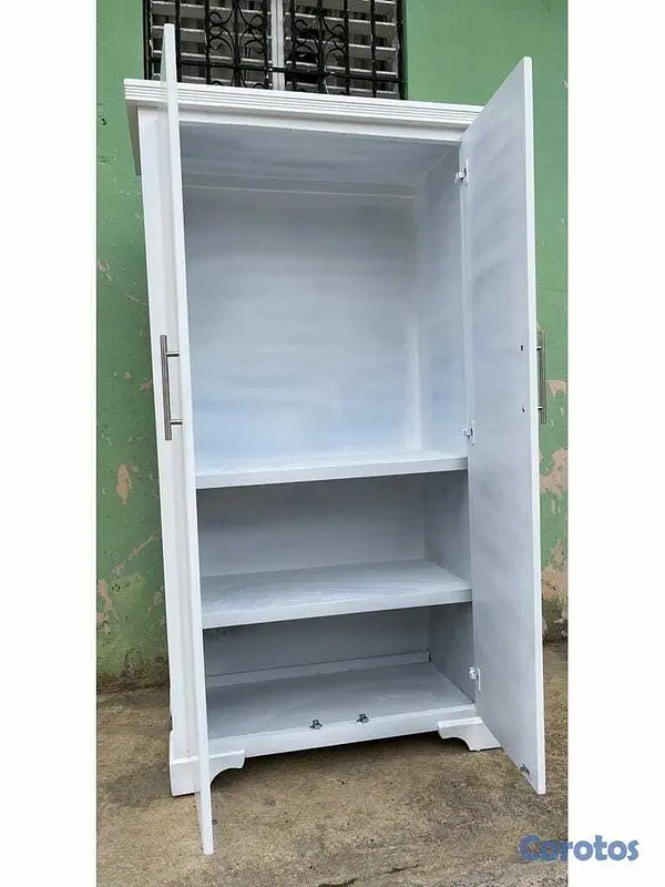 muebles y colchones - Closet pequeño blanco  2