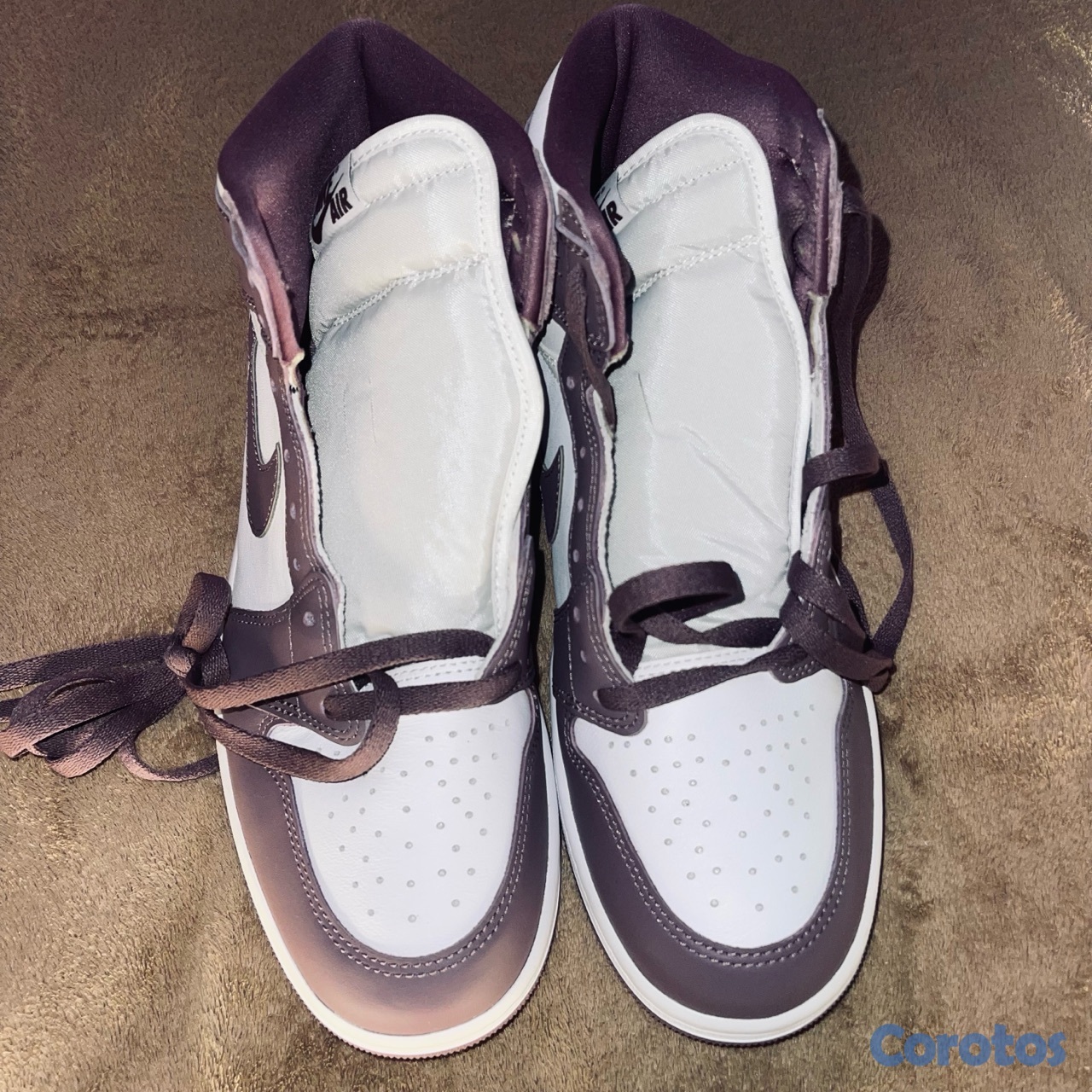 zapatos para hombre - Nike Air Jordan 1 Retro High OG morado 2