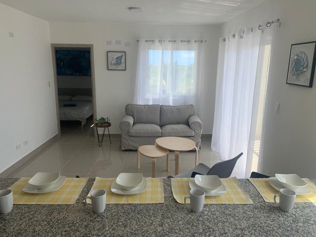 apartamentos - Apartamento en venta Punta Cana #24-1060 dos dormitorios, un baño, balcón, pisci