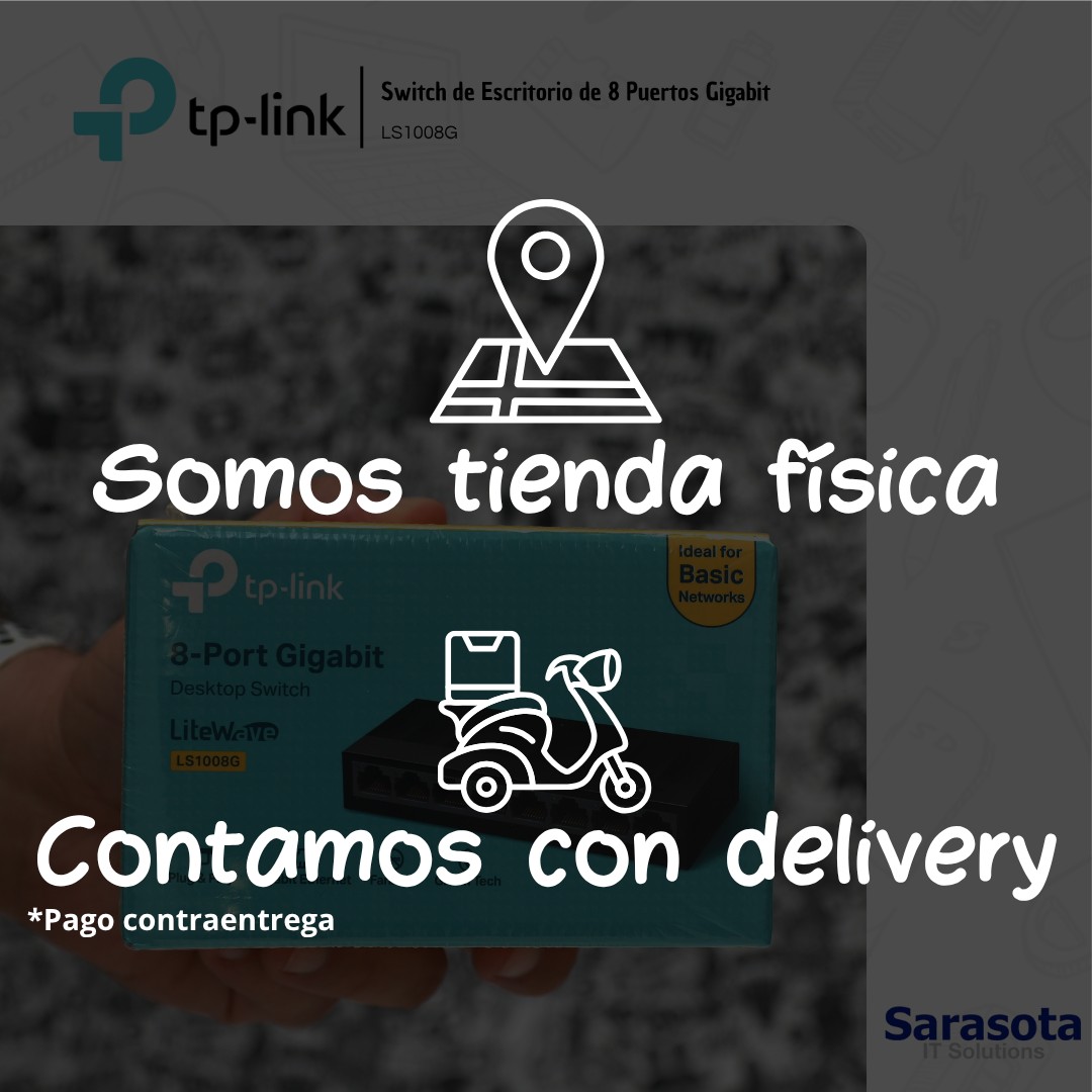 accesorios para electronica -  Tp-Link Switch de 8 Puertos Gigabit LS1008G 2