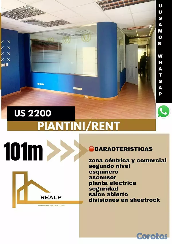 oficinas y locales comerciales - Local esquinero en Piantini 