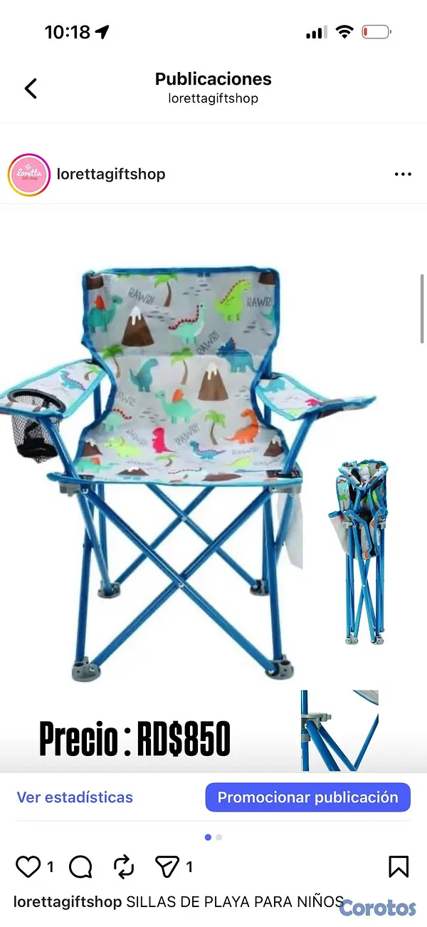 coches y sillas - SILLAS DE PLAYA PARA NIÑOS  2