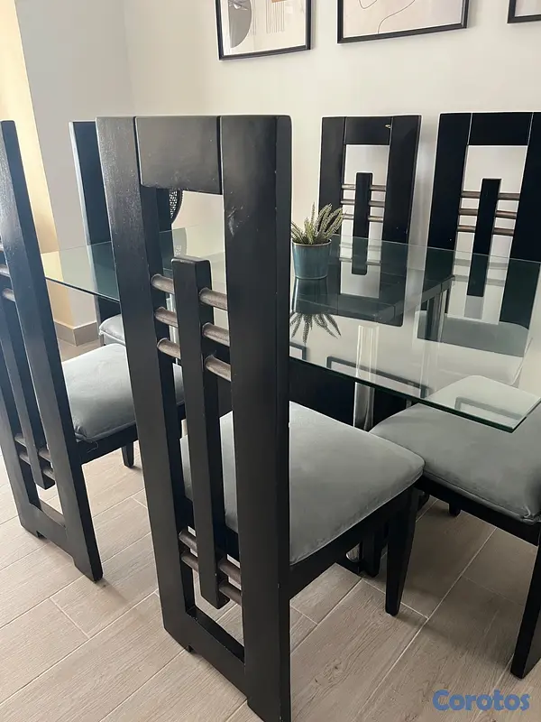 muebles y colchones - COMEDOR DE 6 SILLAS 3