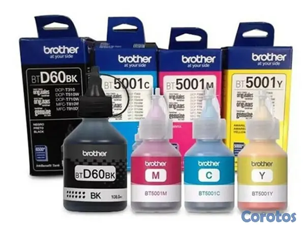 impresoras y scanners - botella de tinta brother ,tanto negro como a colores 