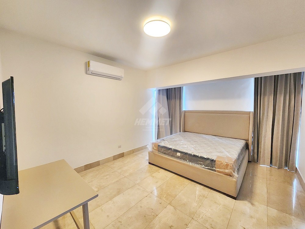 apartamentos - NUEVO AMUEBLADO ASCENSOR Y GIMNASIO LA ESMERALDA SANTIAGO  3