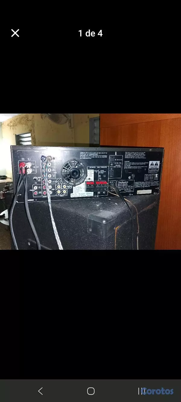 camaras y audio - Amplificador Technics 4