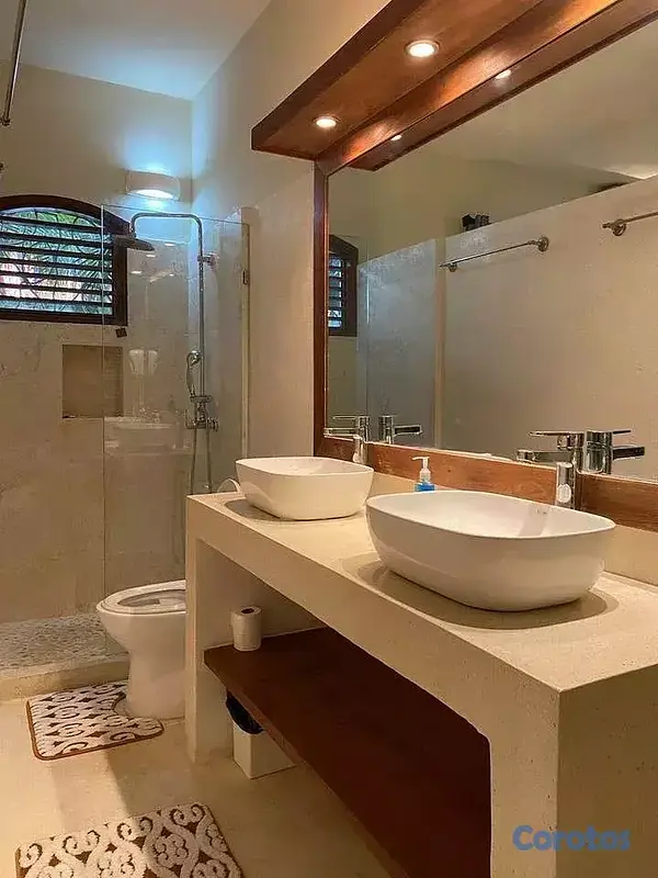 casas vacacionales y villas - Las Terrenas - Samaná, Casa moderna amueblada con piscina privada 12