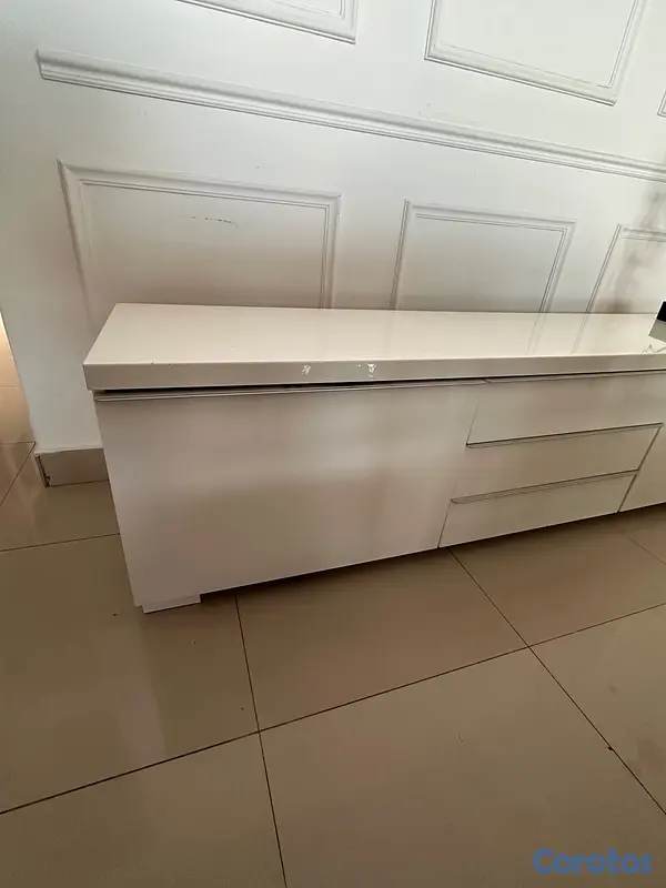 muebles y colchones - Mueble para TV con gavetas  6