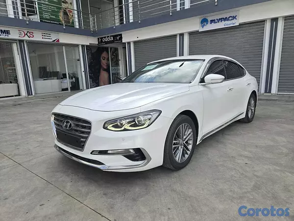 carros - HYUNDAI GRANDEUR 2018 BLANCO 2