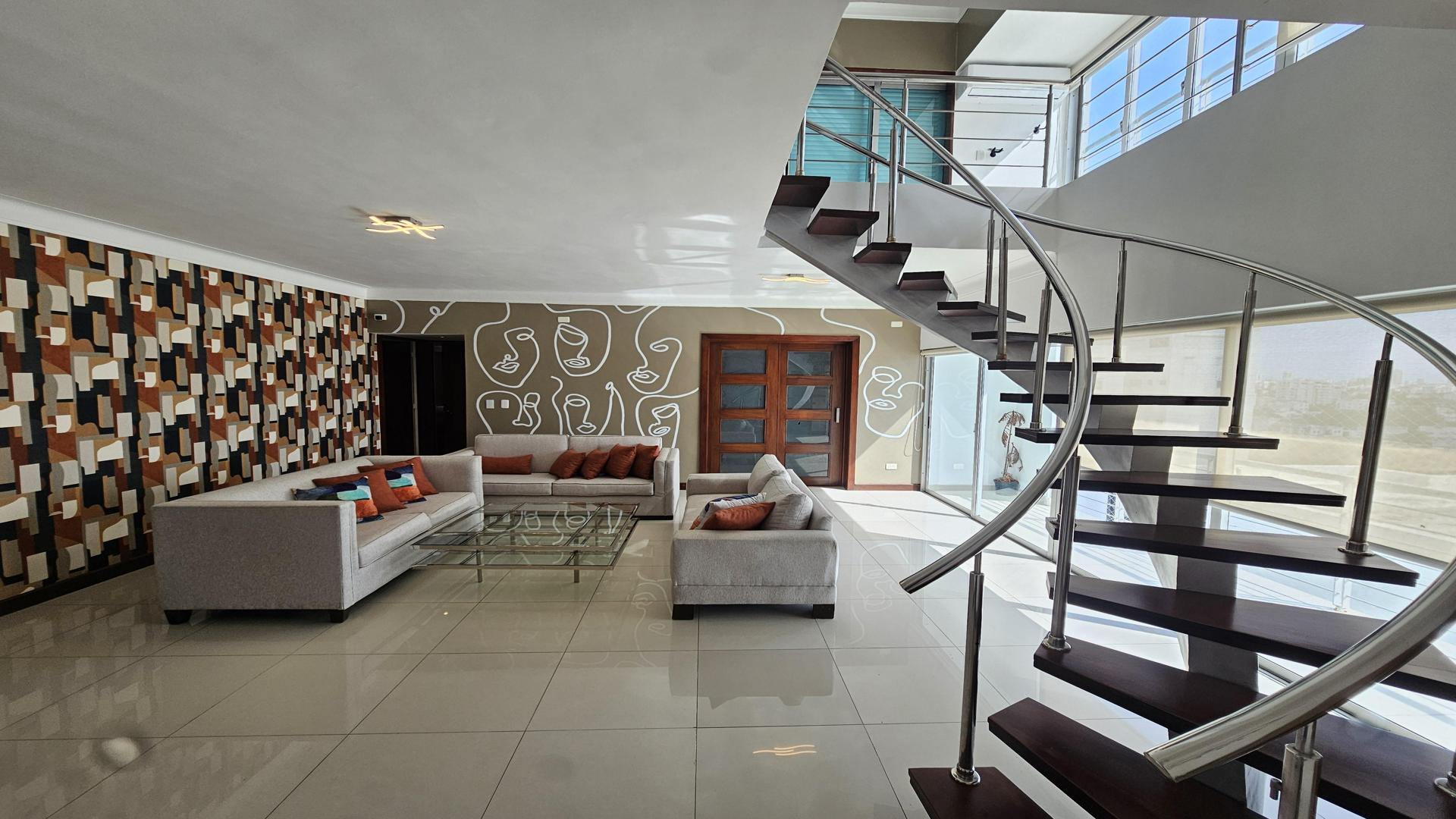 penthouses - Penthouse de 3 niveles en Ensanche Paraíso 0