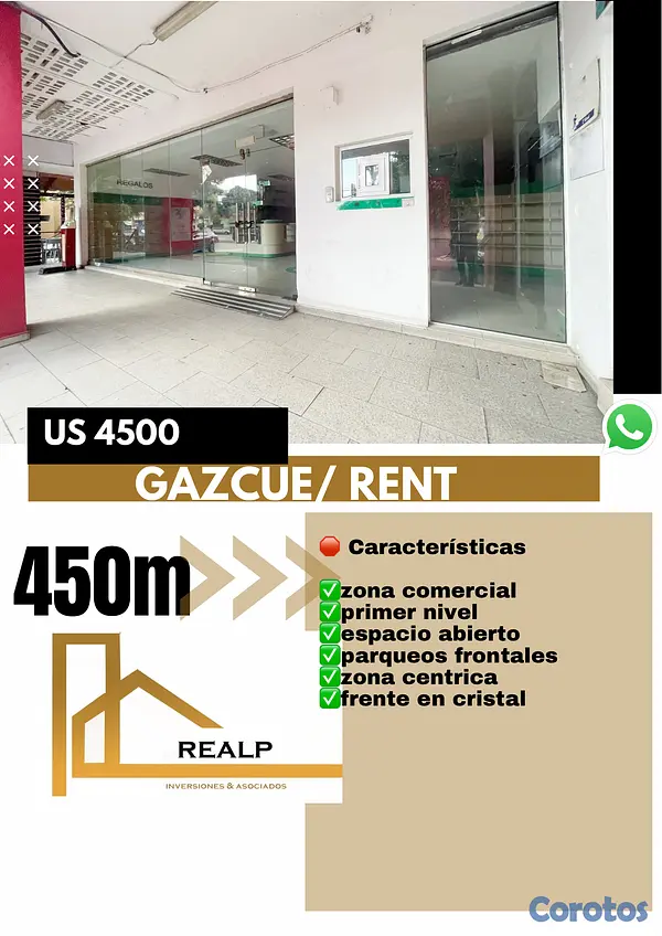 oficinas y locales comerciales - Local en alquiler en Gazcue  1